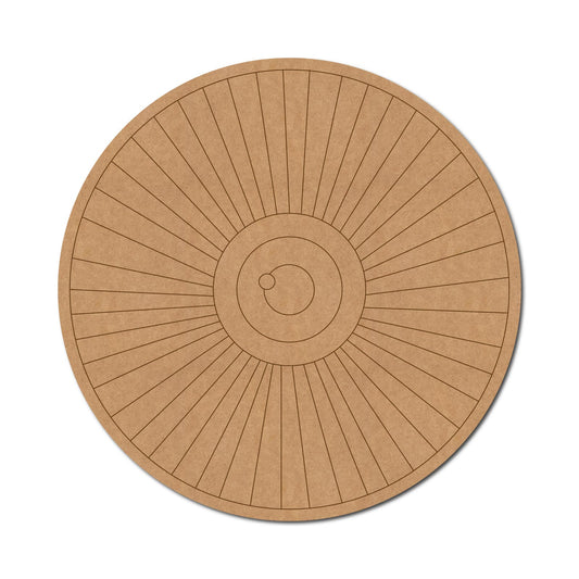 Evil Eye pre marked mdf cutout design 7