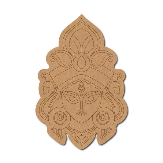 Durga Maa pre marked mdf cutout design 22