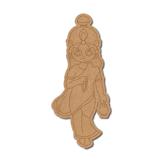 Durga Maa pre marked mdf cutout design 21