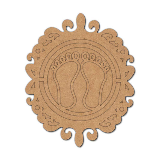 Lakshmi ji pre marked mdf cutout design 15