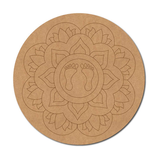 Lakshmi ji pre marked mdf cutout design 18