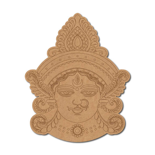 Durga Maa pre marked mdf cutout design 19