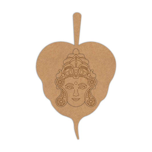 Lakshmi ji pre marked mdf cutout design 5