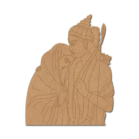 Ram ji Premarked Mdf Cutouts Design 40