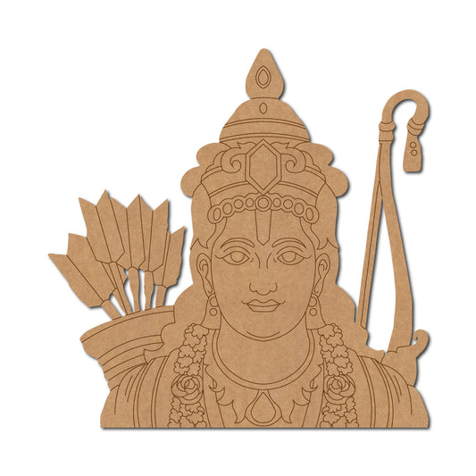 Ram ji Premarked Mdf Cutouts Design 31