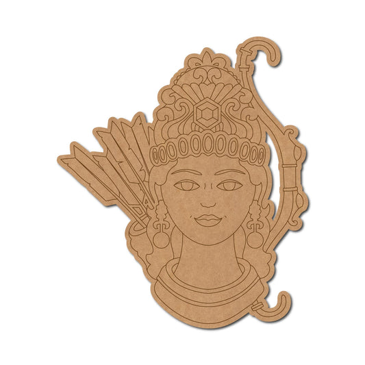 Ram ji Premarked Mdf Cutouts Design 45