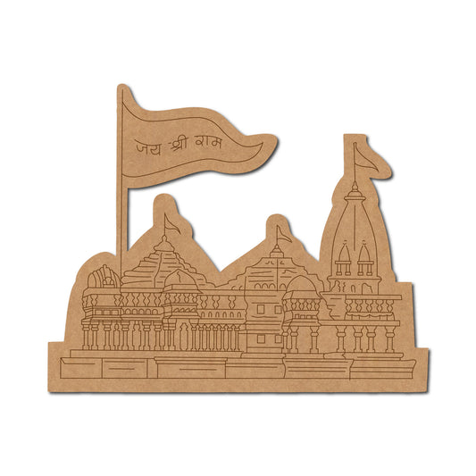 Ram ji Premarked Mdf Cutouts Design 22