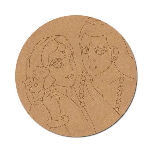 Ram ji Premarked Mdf Cutouts Design 32