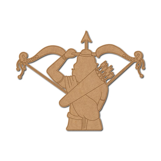 Ram ji Premarked Mdf Cutouts Design 20