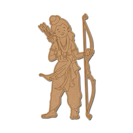 Ram ji Premarked Mdf Cutouts Design 23