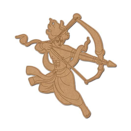 Ram ji Premarked Mdf Cutouts Design 33