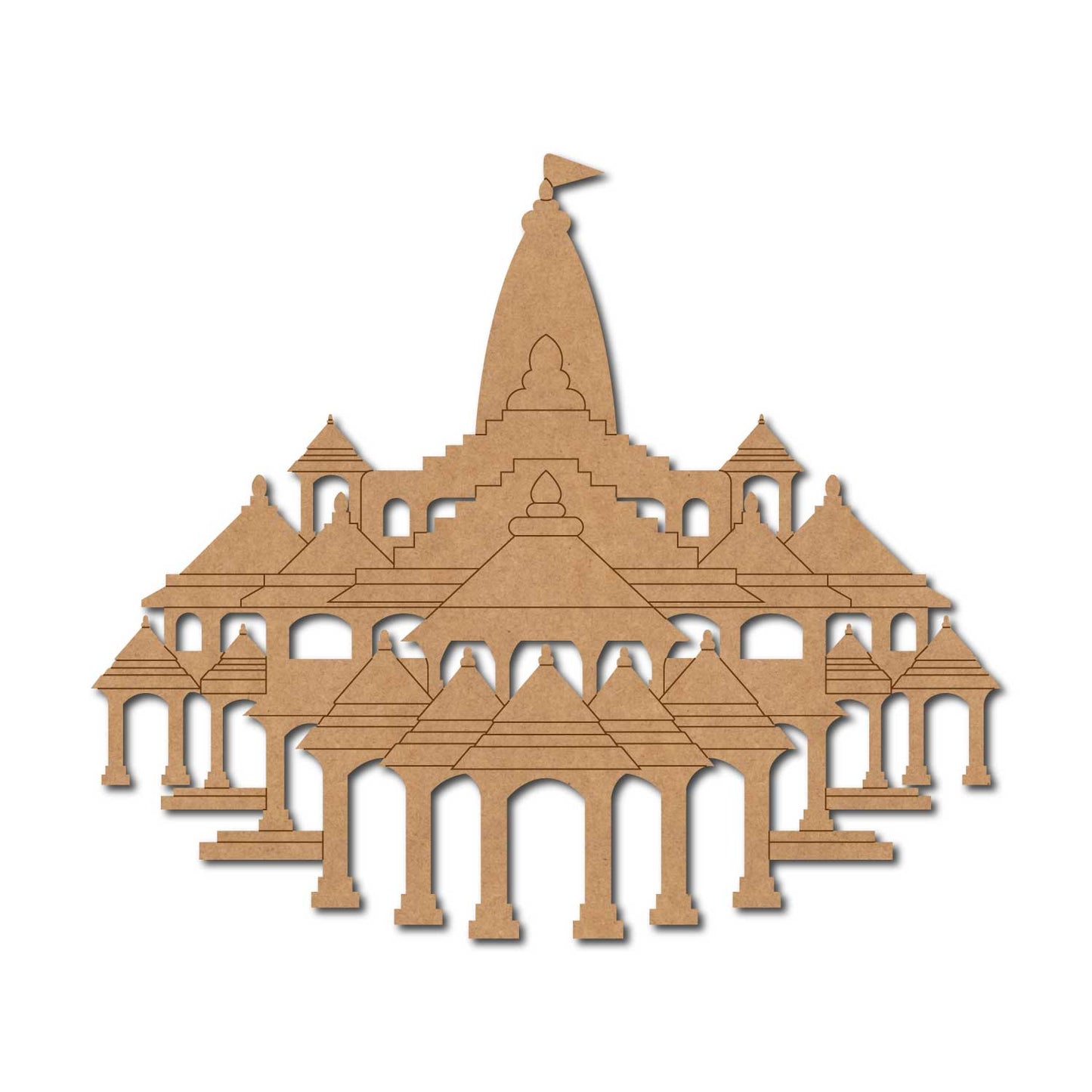 Ram ji Premarked Mdf Cutouts Design 34