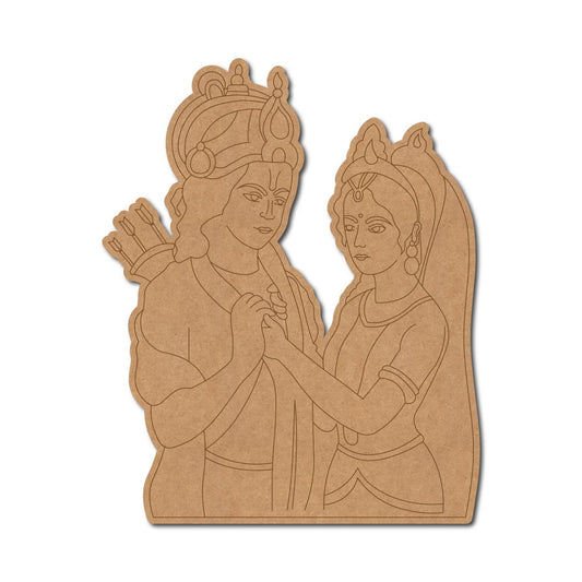 Ram ji Premarked Mdf Cutouts Design 42