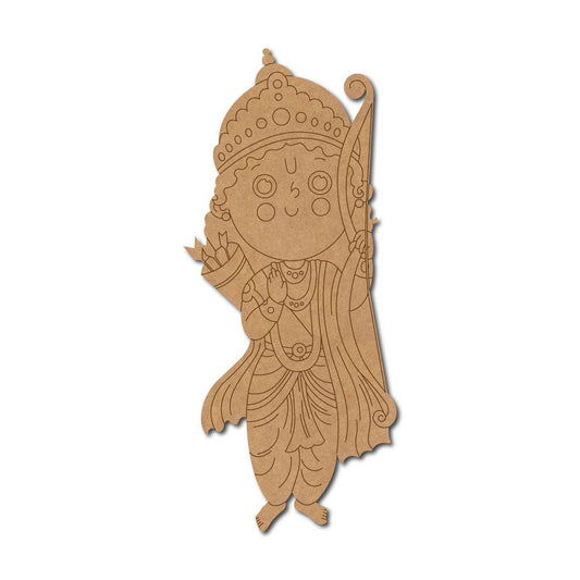 Ram ji Premarked Mdf Cutouts Design 39