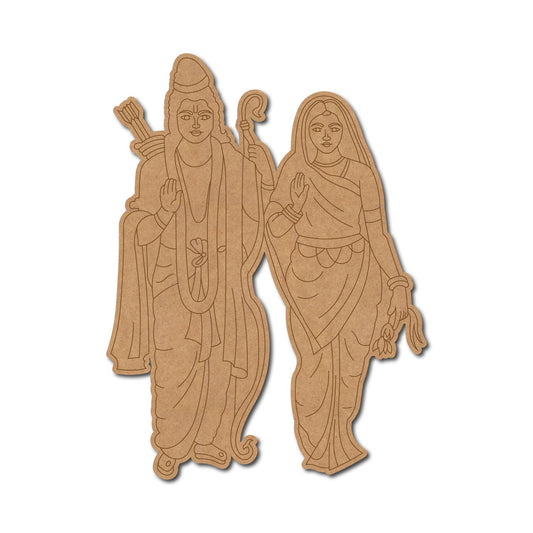 Ram ji Premarked Mdf Cutouts Design 41