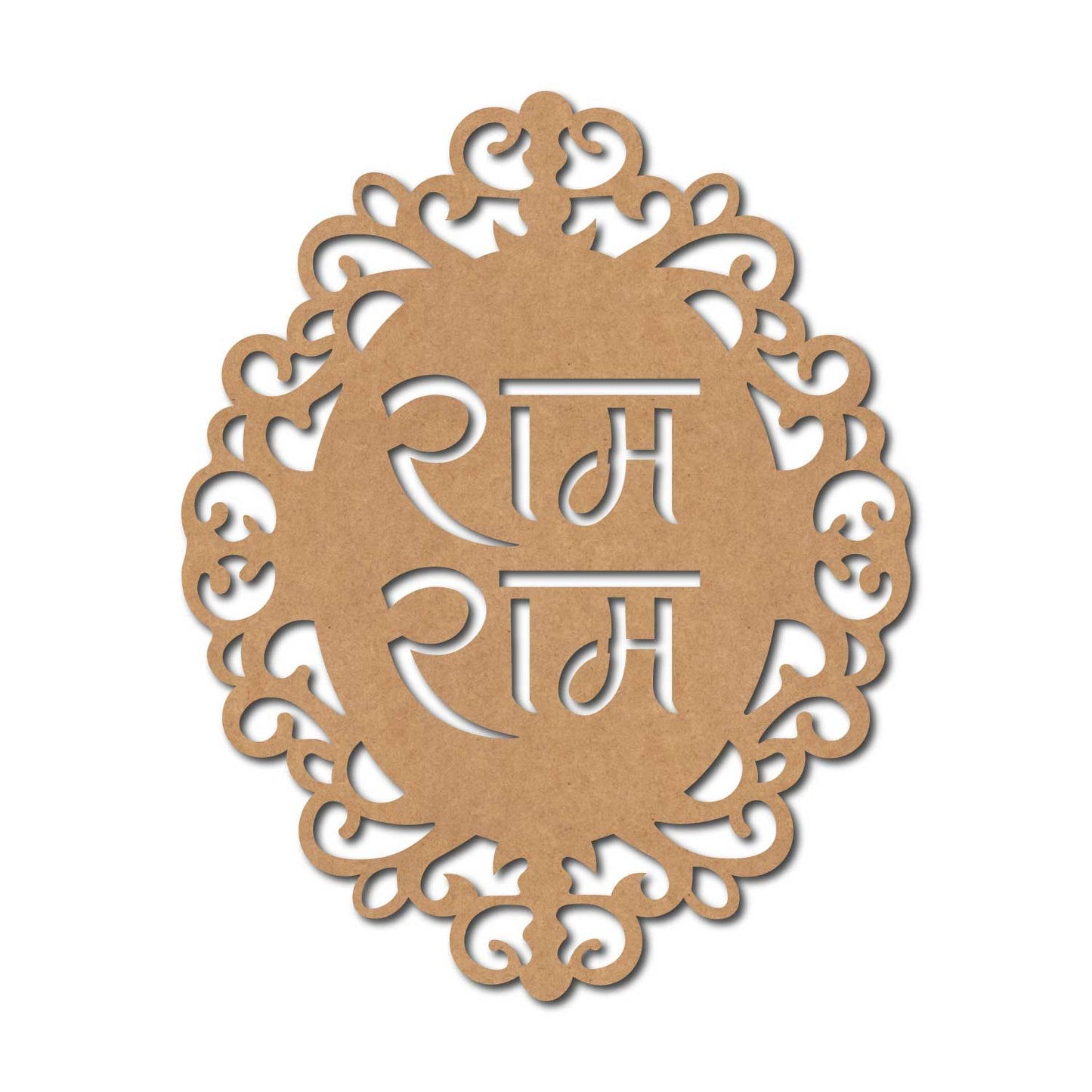 Ram ji Premarked Mdf Cutouts Design 12
