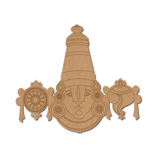 Tirupati Venkateshwara Swamy Premarked Mdf Design 11