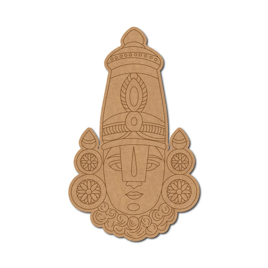 Tirupati Venkateshwara Swamy  Premarked Mdf Design 1
