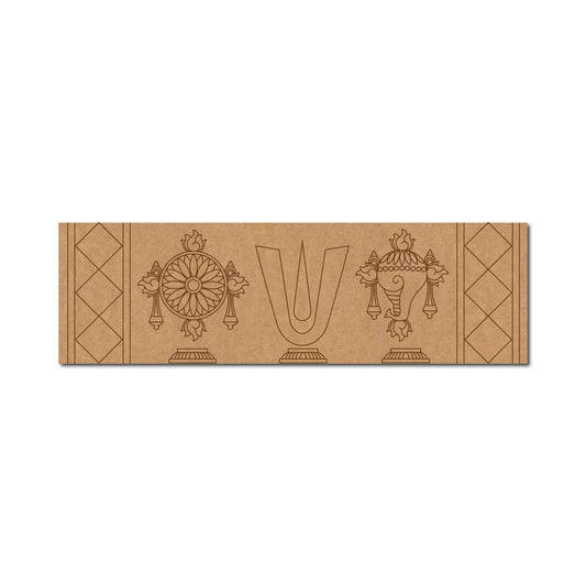 Tirupati Venkateshwara Swamy Premarked Mdf Design 12
