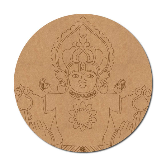 Tirupati Venkateshwara Swamy Mandala Premarked Mdf Design 6