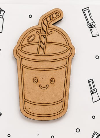 DIY Fridge Magnet Kit – Easy to Paint MDF Cut-Outs