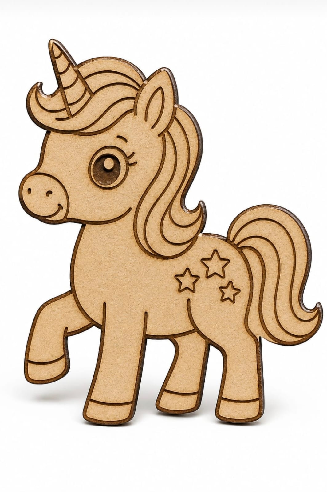 Kids MDF Cut-Out DIY Kit – Easy to Paint & Boost Creativity