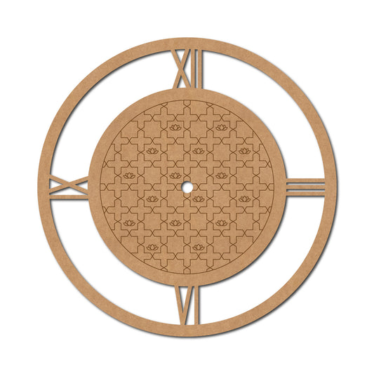 Premarked Clock Base Design 7
