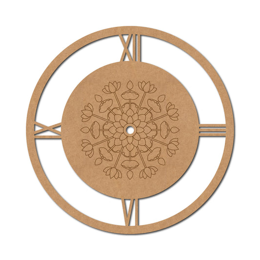 Premarked Clock Base Design 6