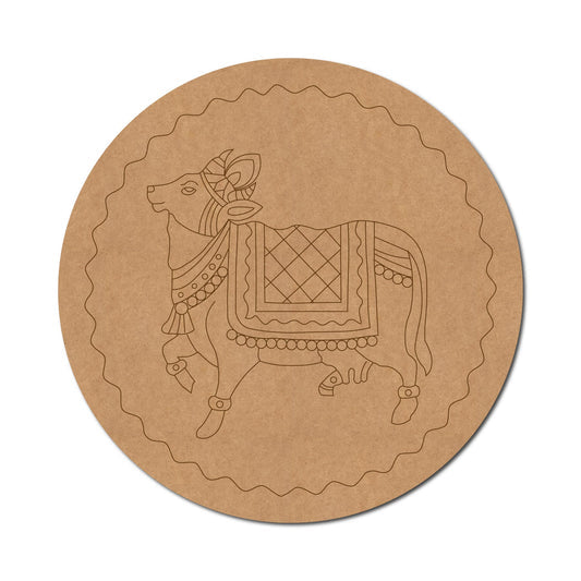 MDF Gau Mata Cut Out design-7