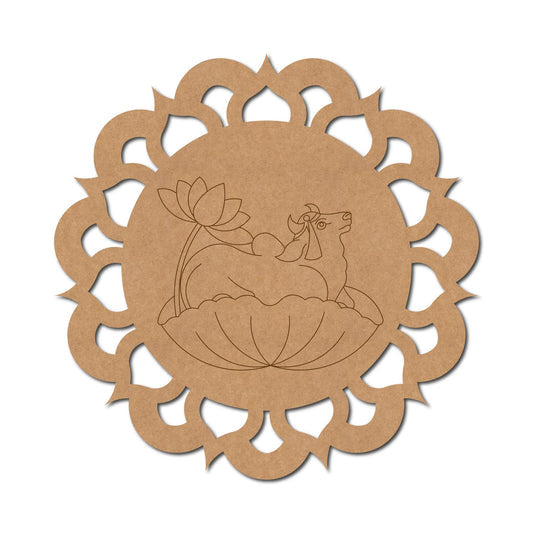 MDF Gau Mata Cut Out design-11