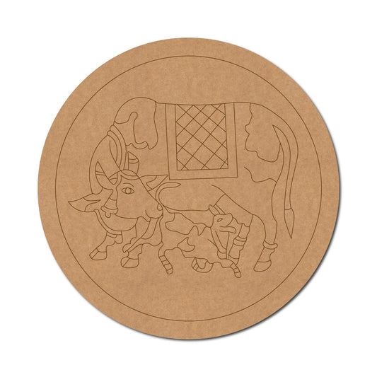 MDF Gau Mata Cut Out design-8