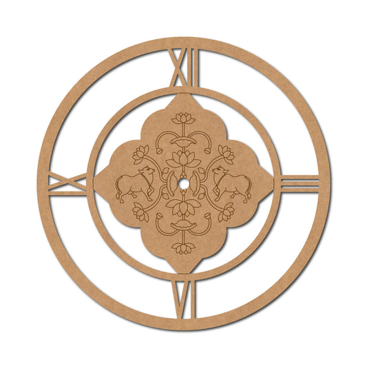 Premarked Clock Base Design 4