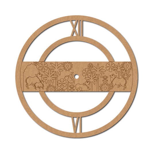 Premarked Clock Base Design 3