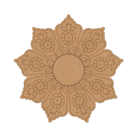 MDF Diya Holder-57