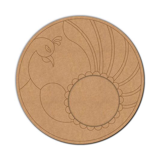 MDF Diya Holder-9