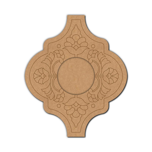 MDF Diya Holder-59