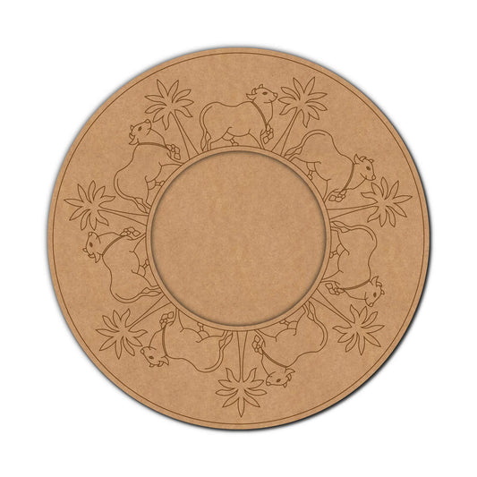 MDF Diya Holder-32