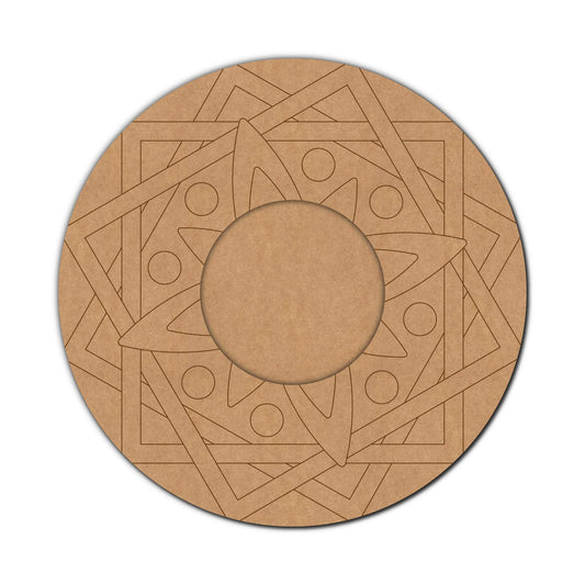 MDF Diya Holder-34