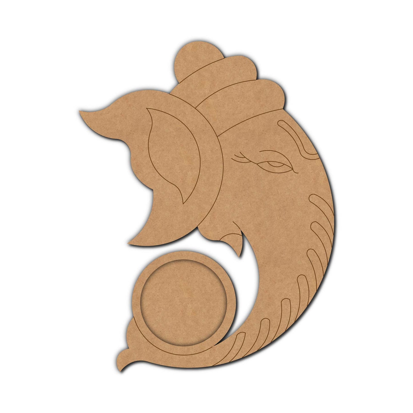 MDF Diya Holder-78