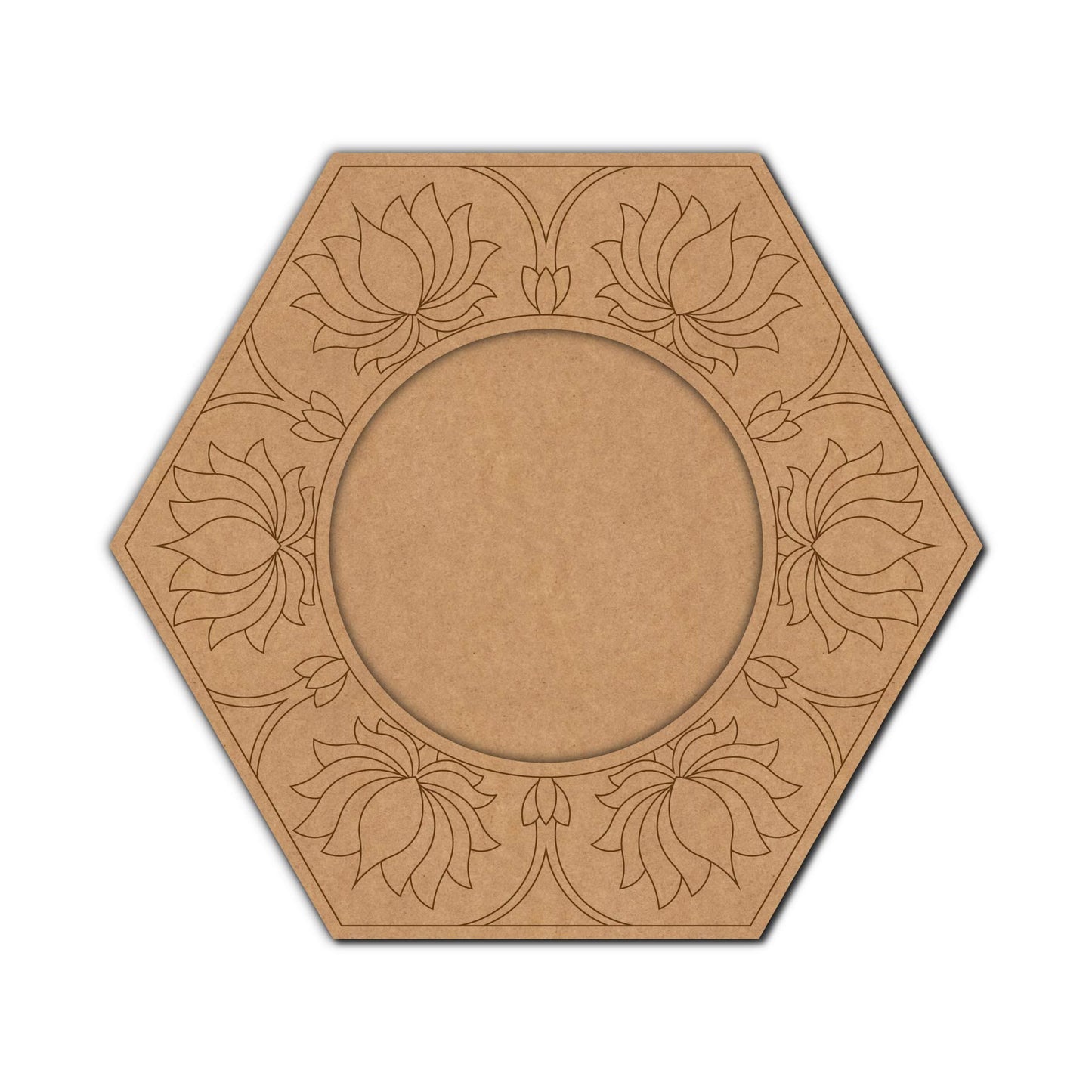MDF Diya Holder-45
