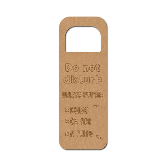 Door Knob Hanger ( 10inch*3.5inch )MDF Design -2