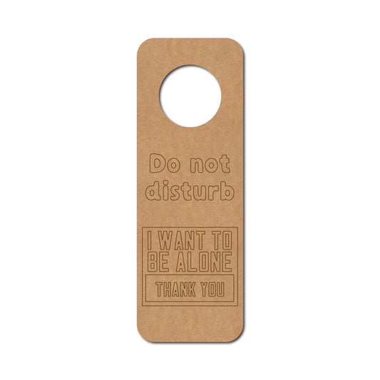 Door Knob Hanger ( 10inch*3.5inch )MDF Design -3