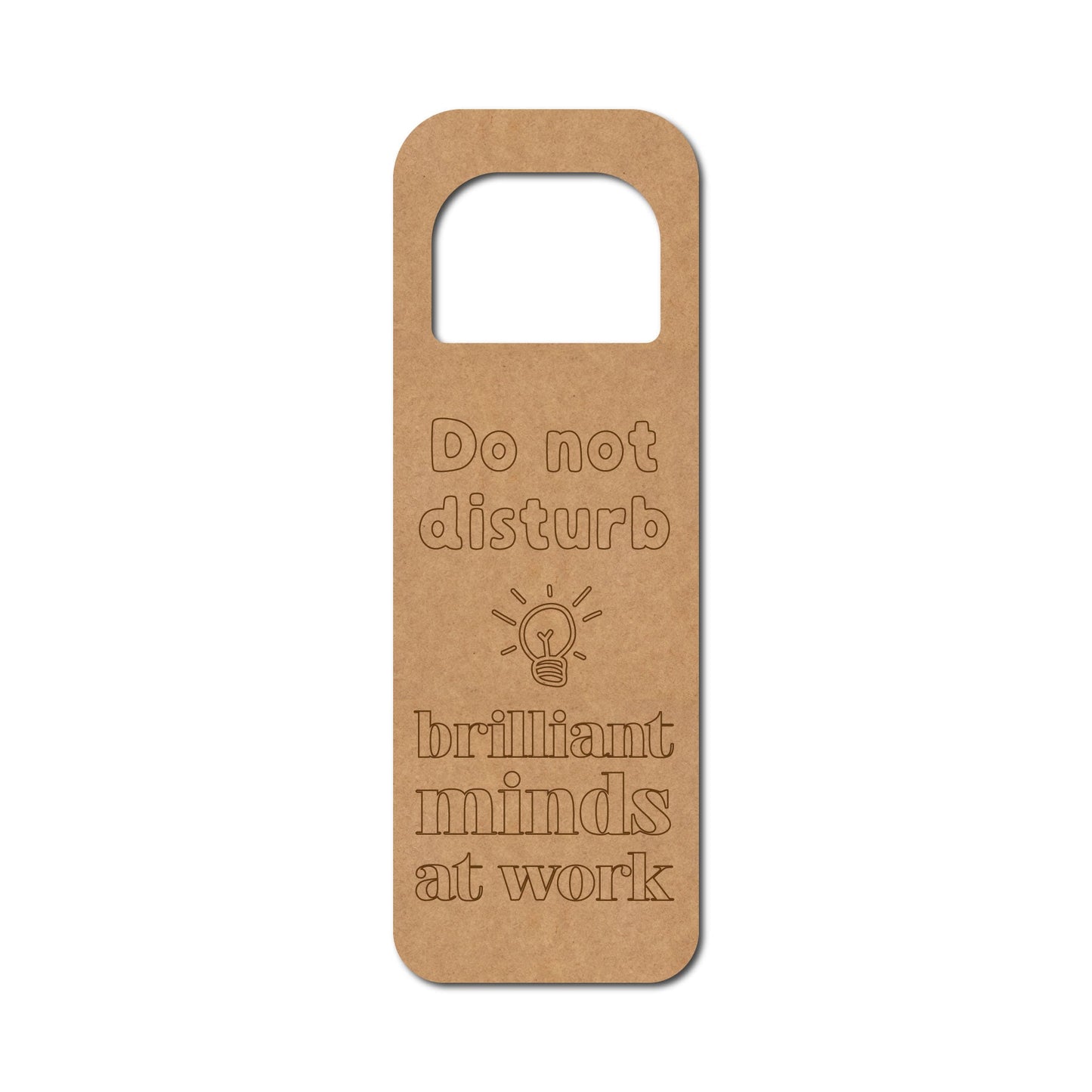 Door Knob Hanger ( 10inch*3.5inch )MDF Design -4