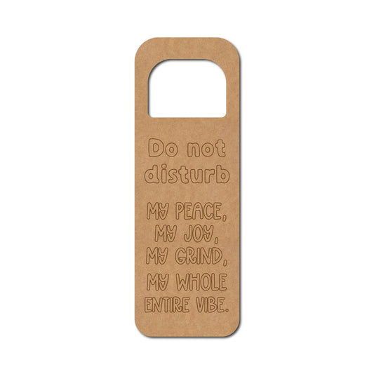 Door Knob Hanger ( 10inch*3.5inch )MDF Design-16