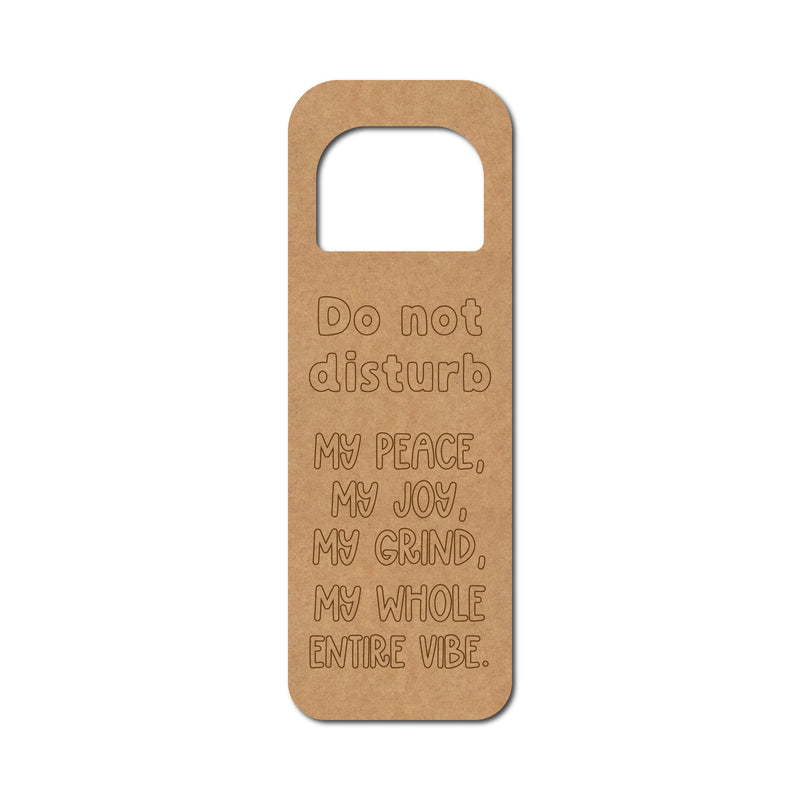 Door Knob Hanger ( 10inch*3.5inch )MDF Design-15