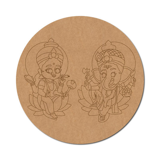 Ganesh pre marked mdf cutout design-38