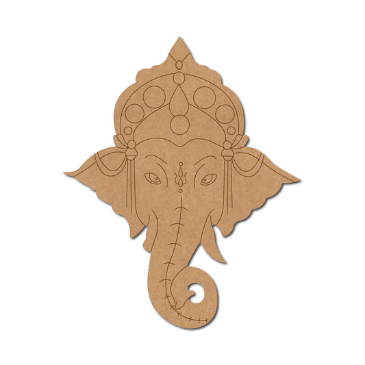 Ganesh pre marked mdf cutout design 18