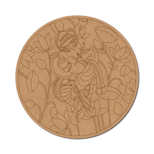 Ganesh pre marked mdf cutout design-39