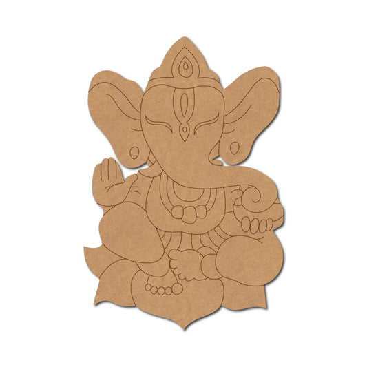 Ganesh pre marked mdf cutout design-54