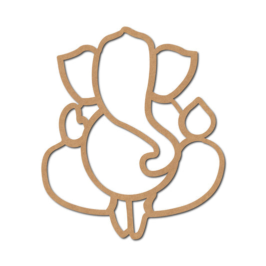 Ganesh pre marked mdf cutout design 10